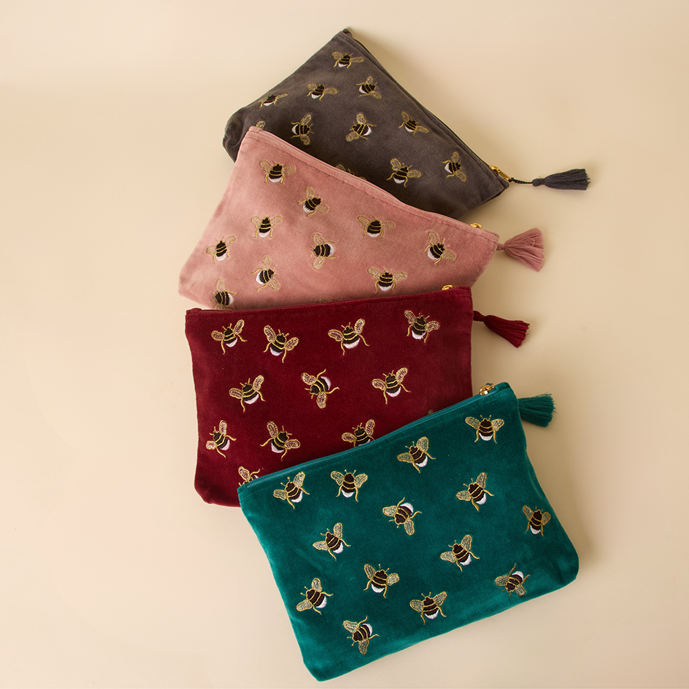 Velvet Travel Pouch