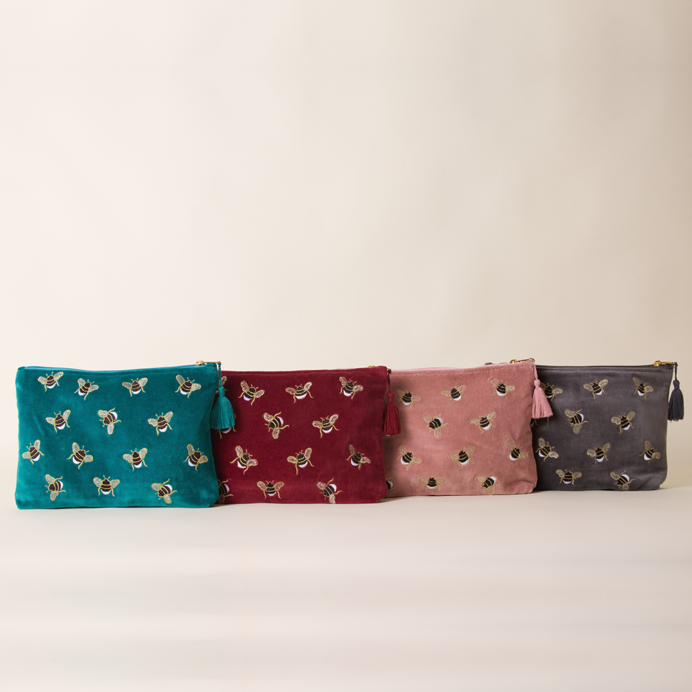 Velvet Travel Pouch