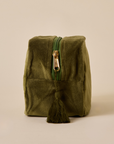 Evil Eye Olive Makeup Pouch