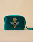 Bumble Bee Teal Utility Pouch Set of 3