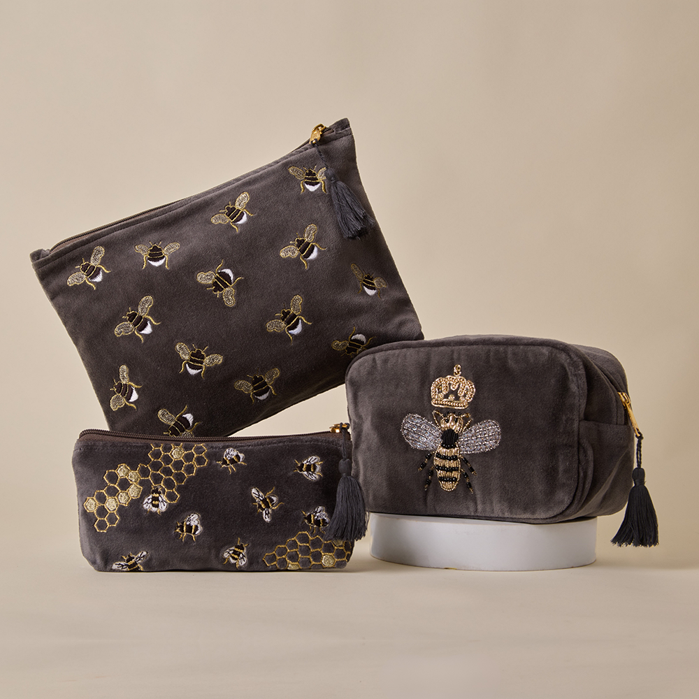 Velvet Pencil Pouch