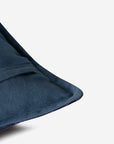 Indigo Stripe Velvet Cushion Cover