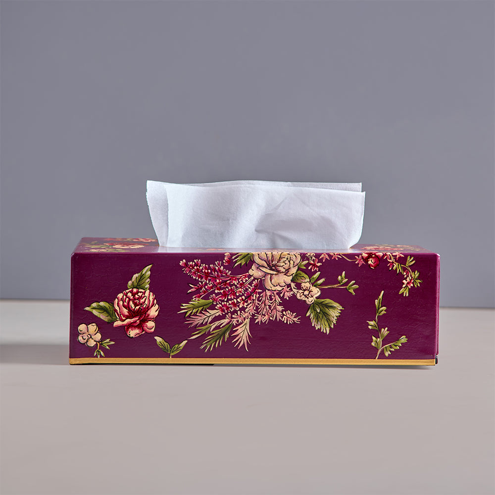 Rosa_Handpainted_Tissue_Box_Cover_Rectangle_Amaara_Home