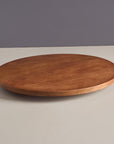 Taro Brown Wooden Lazy Susan