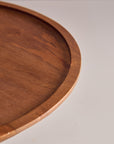 Shibui Wooden Cake Stand with Glass Cloche
