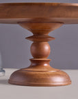 Shibui Wooden Cake Stand with Glass Cloche