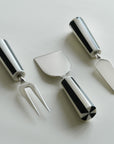 Bone Inlay Cheese Knives Set of 3