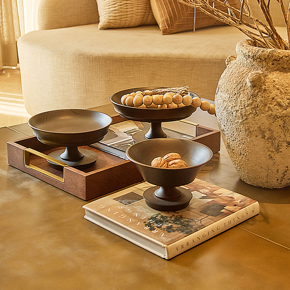 Sakura Handpainted Tissue Box Cover - Rectangle (With Base)