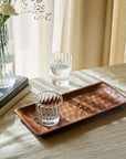 Moku Brown Rectangular Wooden Serving Tray