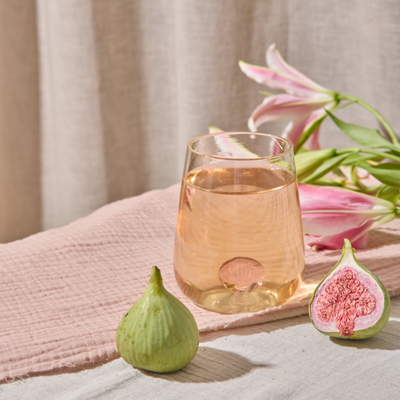 Handblown Drinking Glass - Pink (Set Of 2)