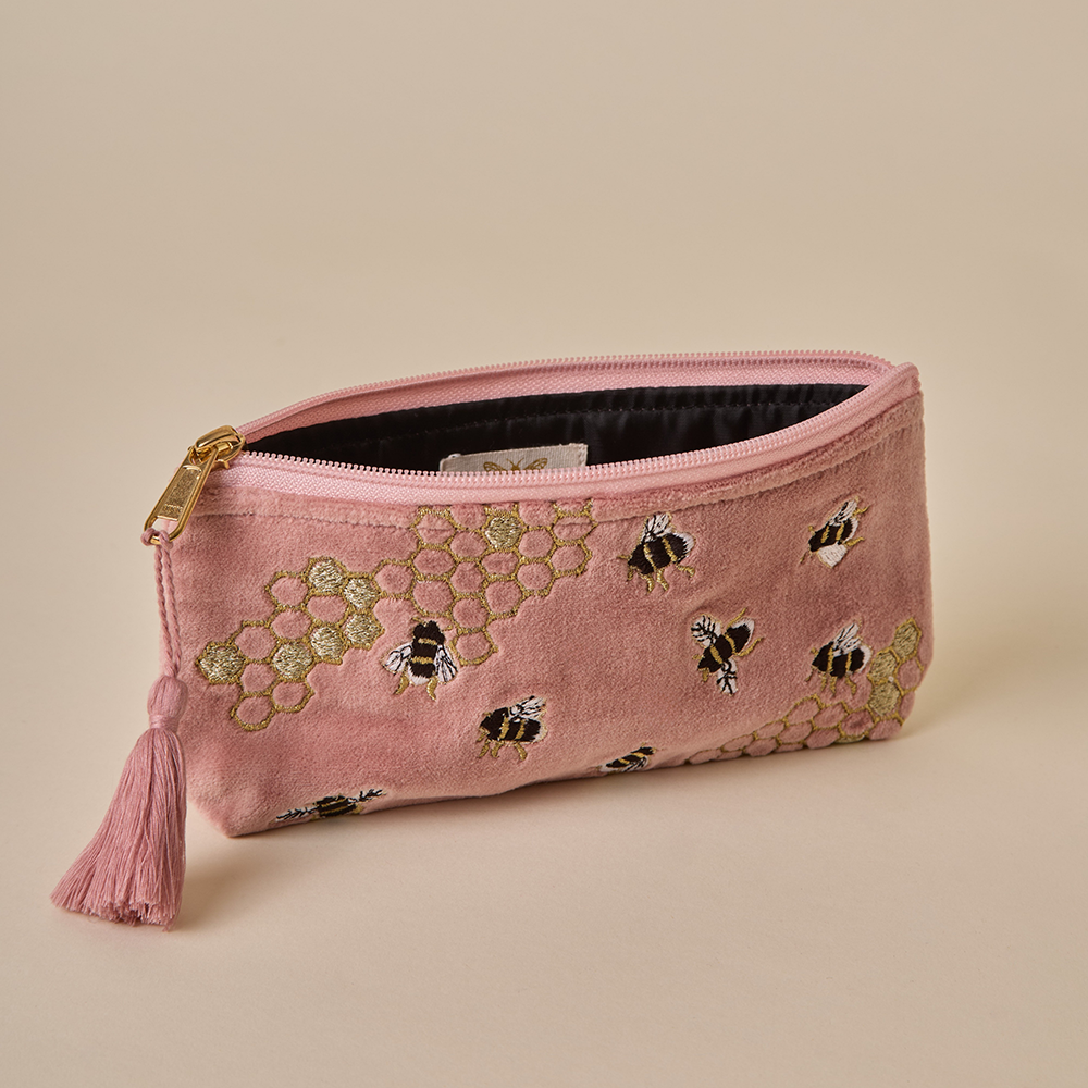 Amaara Home Velvet Pencil Pouch