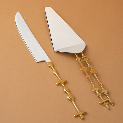 Totem Cake Server - Set of 2