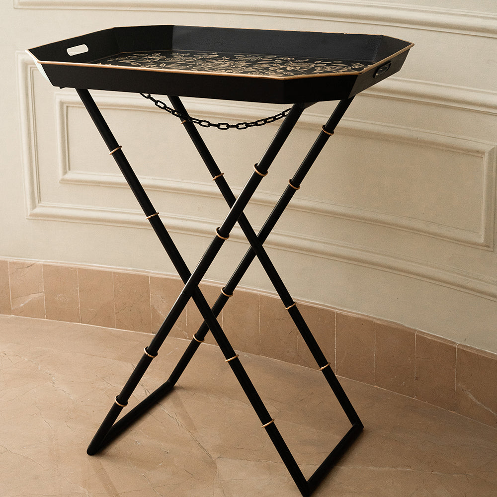 Peony_Monochrome_Butler_Tray_Rectangle_Round_Amaara_Home