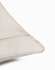 Botanical Floral Print Beige Cotton Cushion Cover