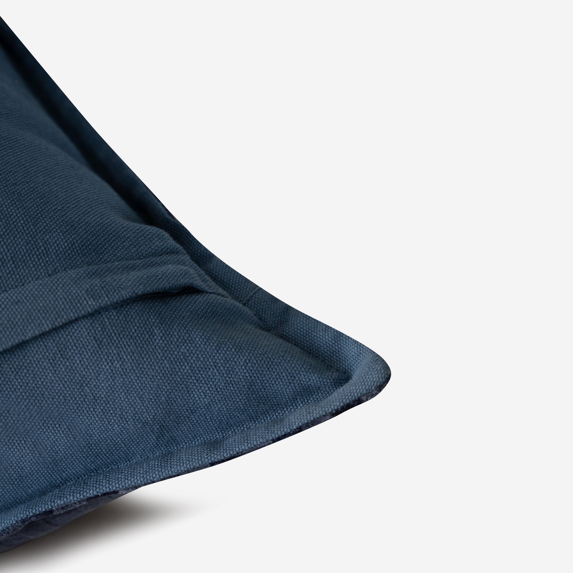 Indigo Stripe Velvet Cushion Cover