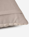 Ruched Beige Cushion Cover
