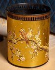 Sakura Gold Hand-Painted Planter & Wastepaper Bin