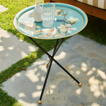 Magnolia_Handpainted_Butler_Tray _Round_Amaara_Home