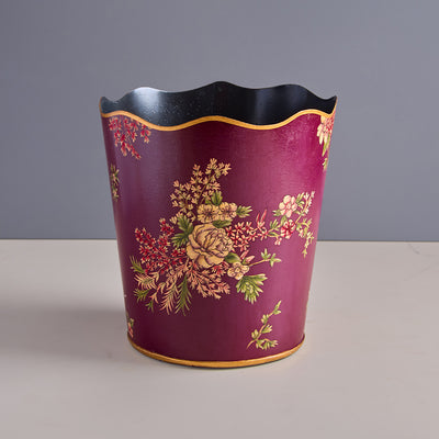 Rosa Handpainted Planter (Paper Bin)