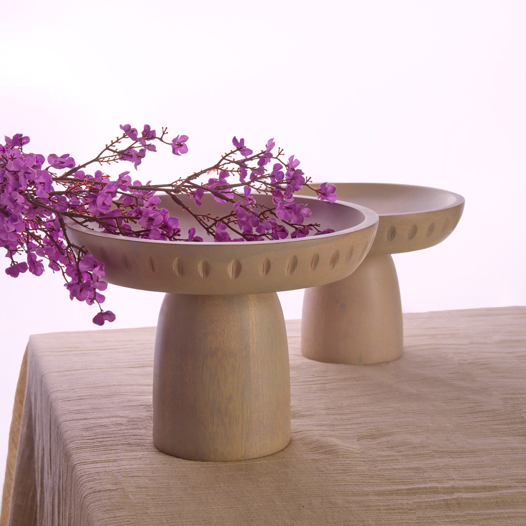 Moku Kake Pedestal Bowl
