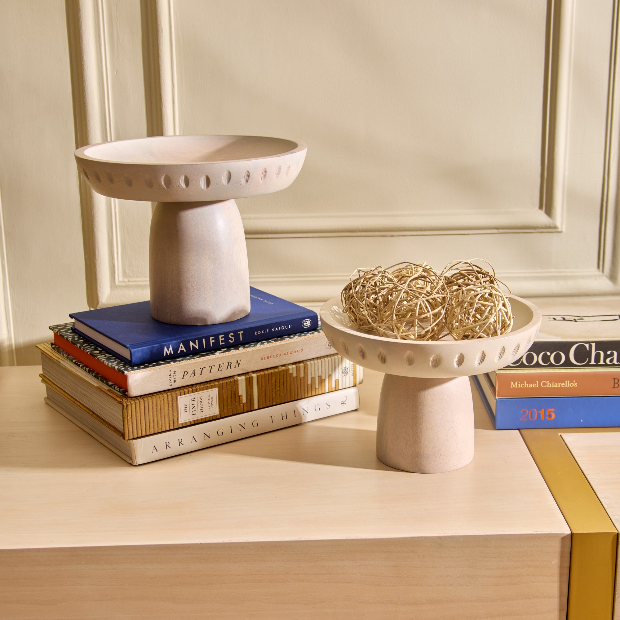 Moku Kake Pedestal Bowl