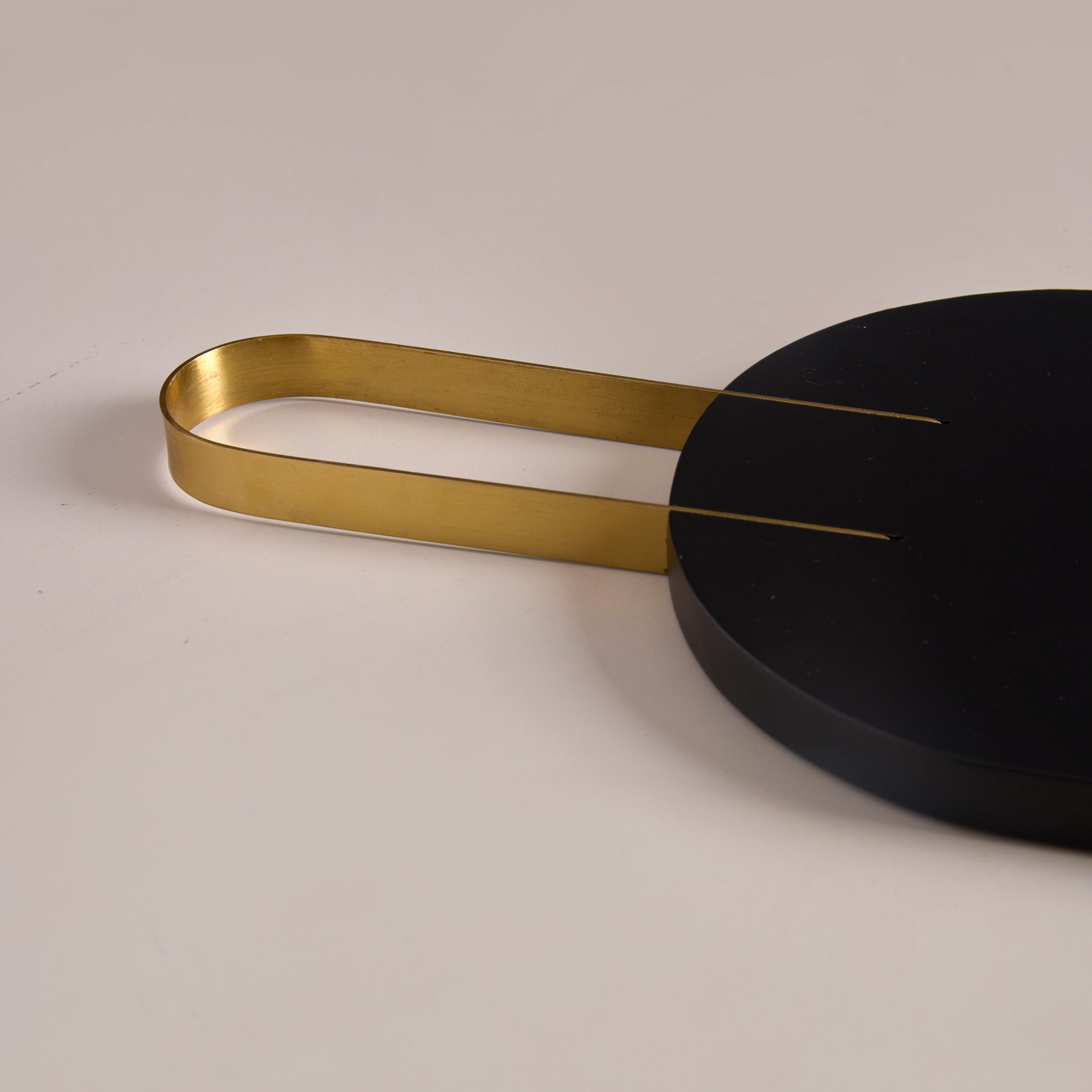 Kage Black Wooden Oval Serving Platter