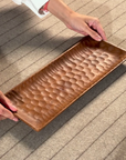 Moku Brown Rectangular Wooden Serving Tray